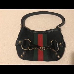 GUCCI Black Cocktail Handbag. Authentic